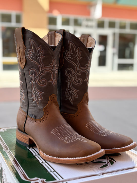 Brown Leather Boots