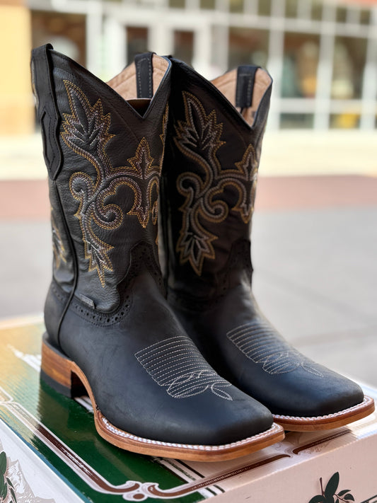 Black Leather Boots