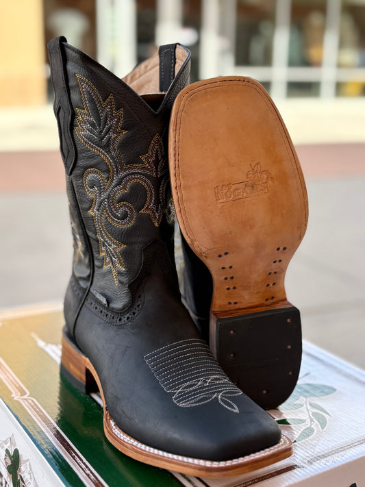 Black Leather Boots
