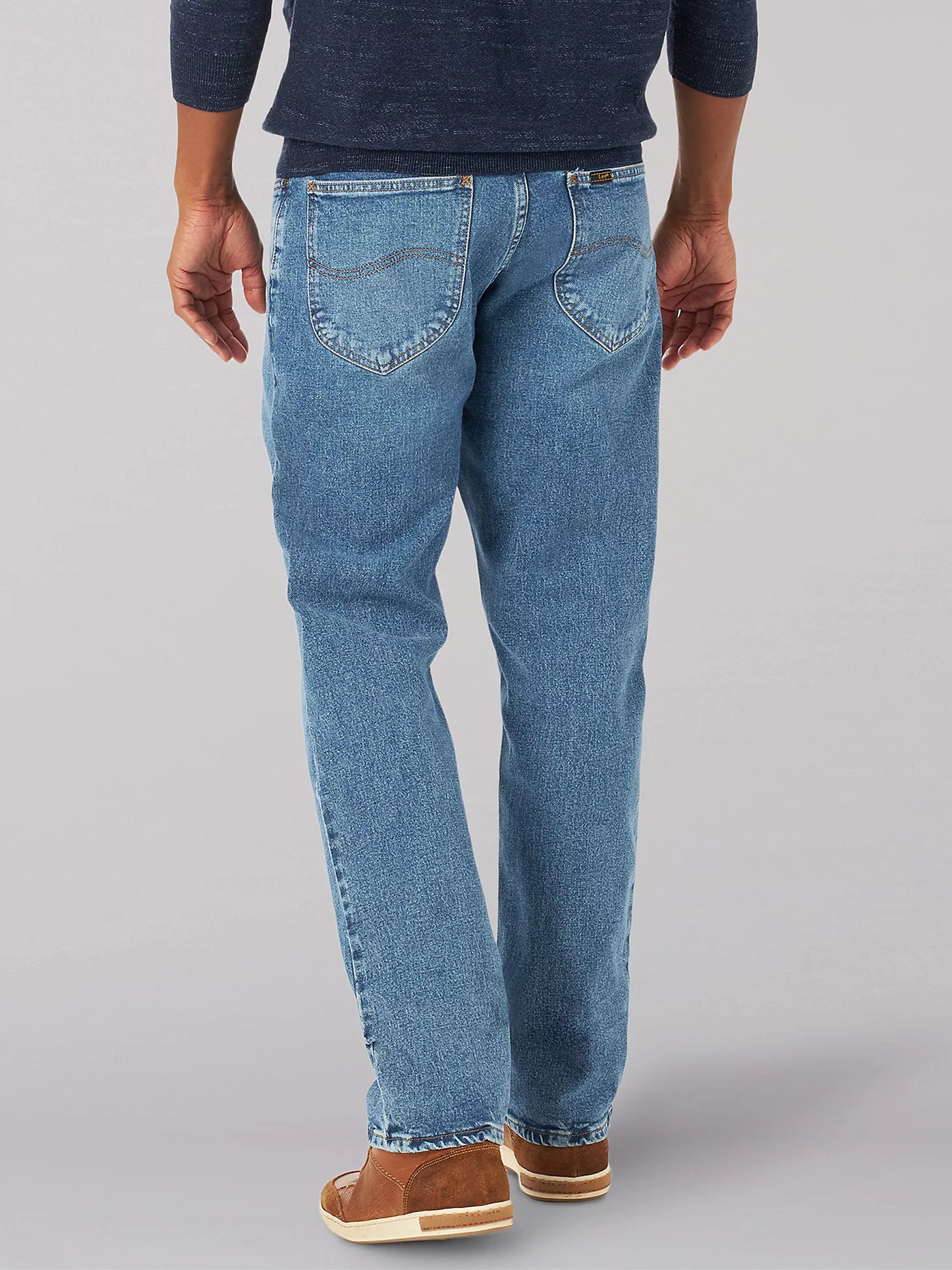 Mens Lee's Legendary Relaxed Straight Jean