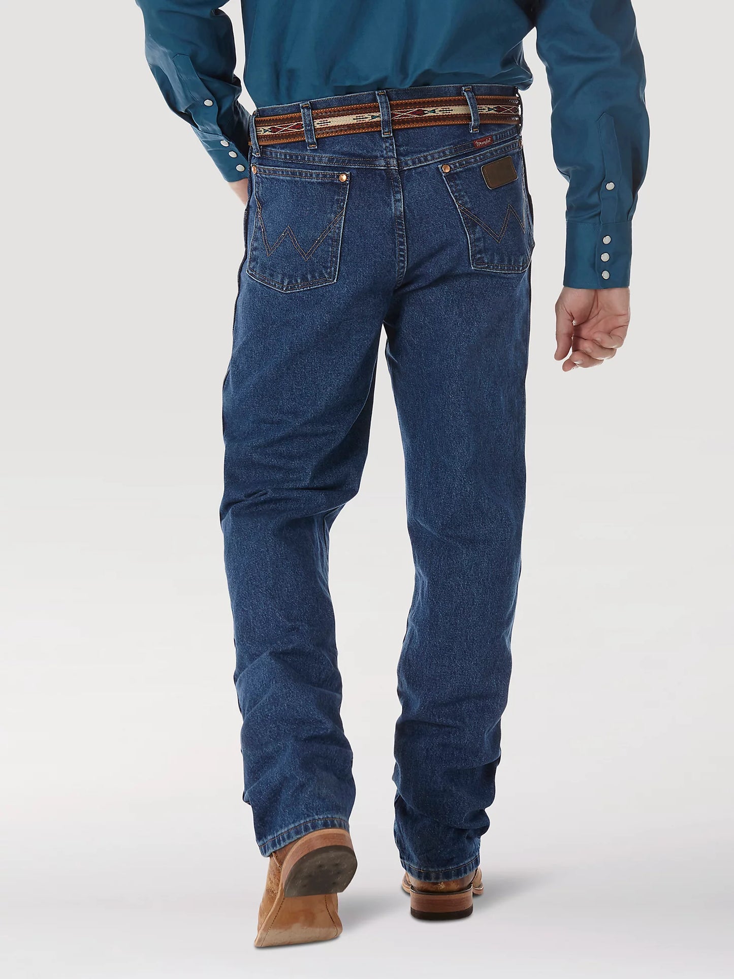 Mens Wrangler Cowboy Cut Relaxed Fit Stonewash