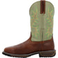 DURANGO DDB0427 MEN'S WORKHORSE SPANISH CHESTNUT CACTUS STEEL-TOE WESTERN WORK BOOT