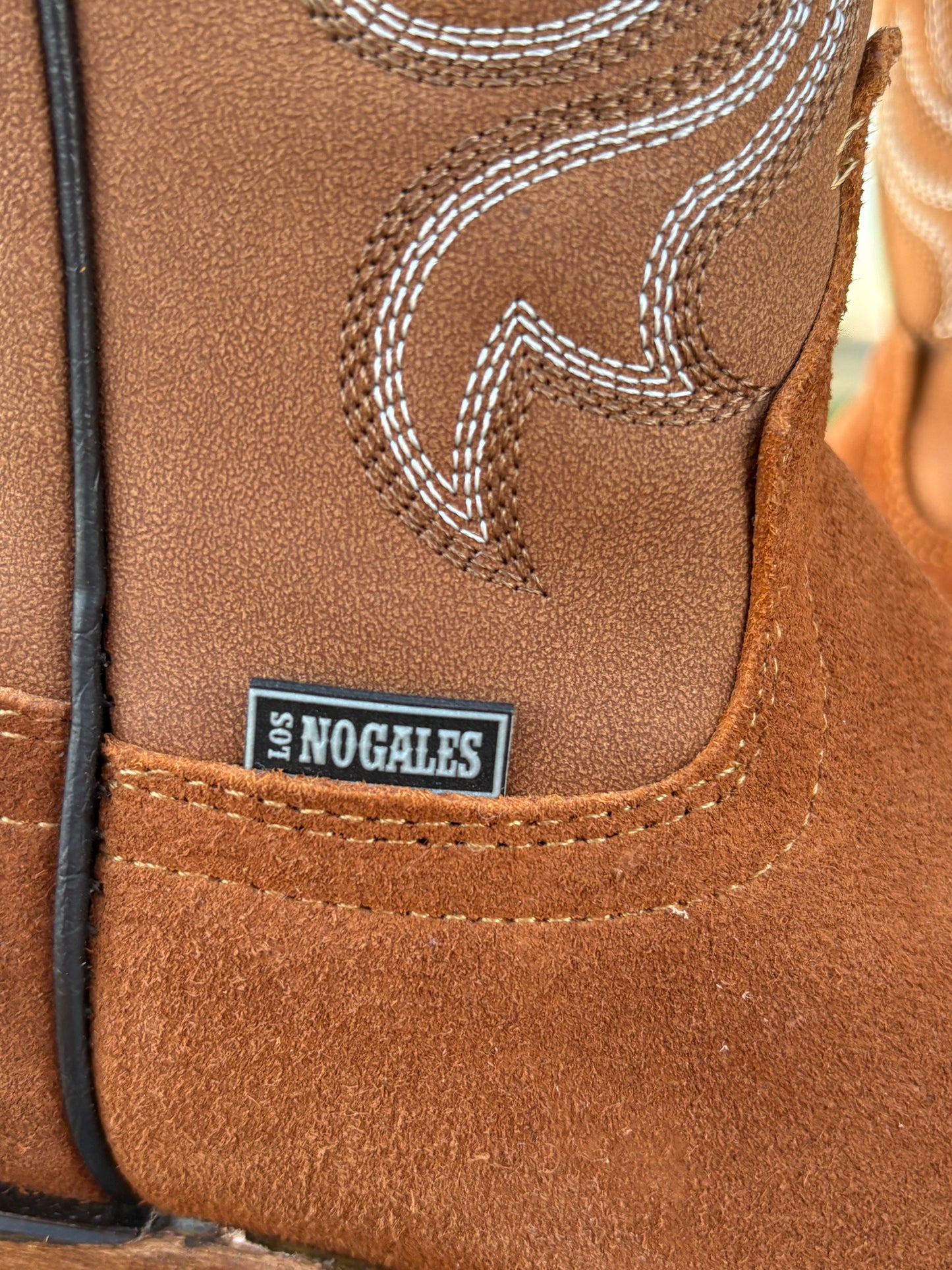 Women's Camel Brown Suede Boot (J toe)
