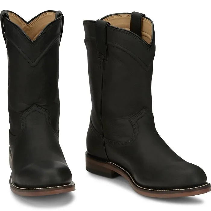 BRASWELL BLACK WATER BUFFALO Men’s RP3741 / Justin Classic Ropers