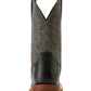 Ariat Men's Country Road 11" Wide Square Toe Boots - Black/Grey Suede