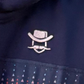 El OK Corral Navy Aztec Pullover Hoodie