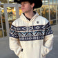 El OK Corral White Aztec Pullover Hoodie