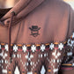 EL OK CORRAL Western Aztec Print Pullover Hoodie