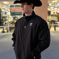 El OK Corral Black Performance Zip Jacket