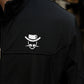 El OK Corral Black Performance Zip Jacket