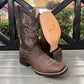 Dark Brown Leather Boot