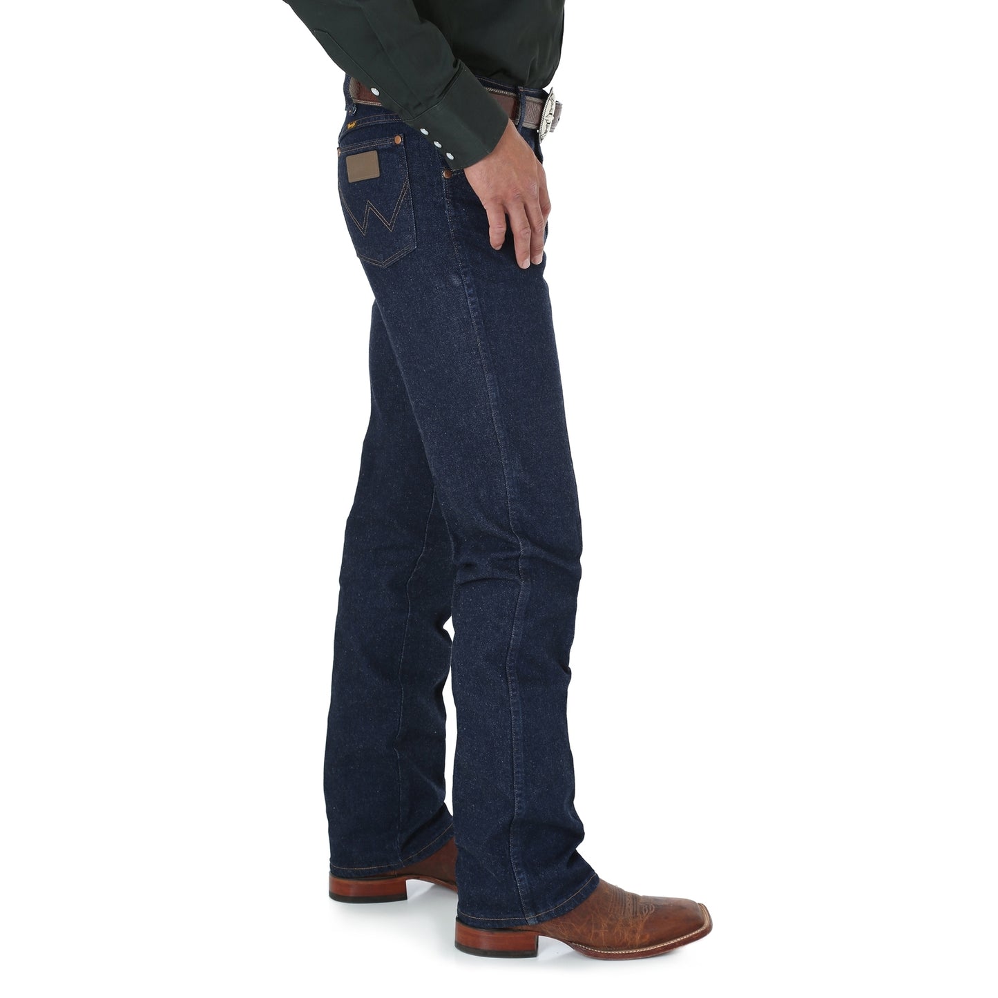 Mens Wrangler Regular Fit Cowboy Cut Stretch