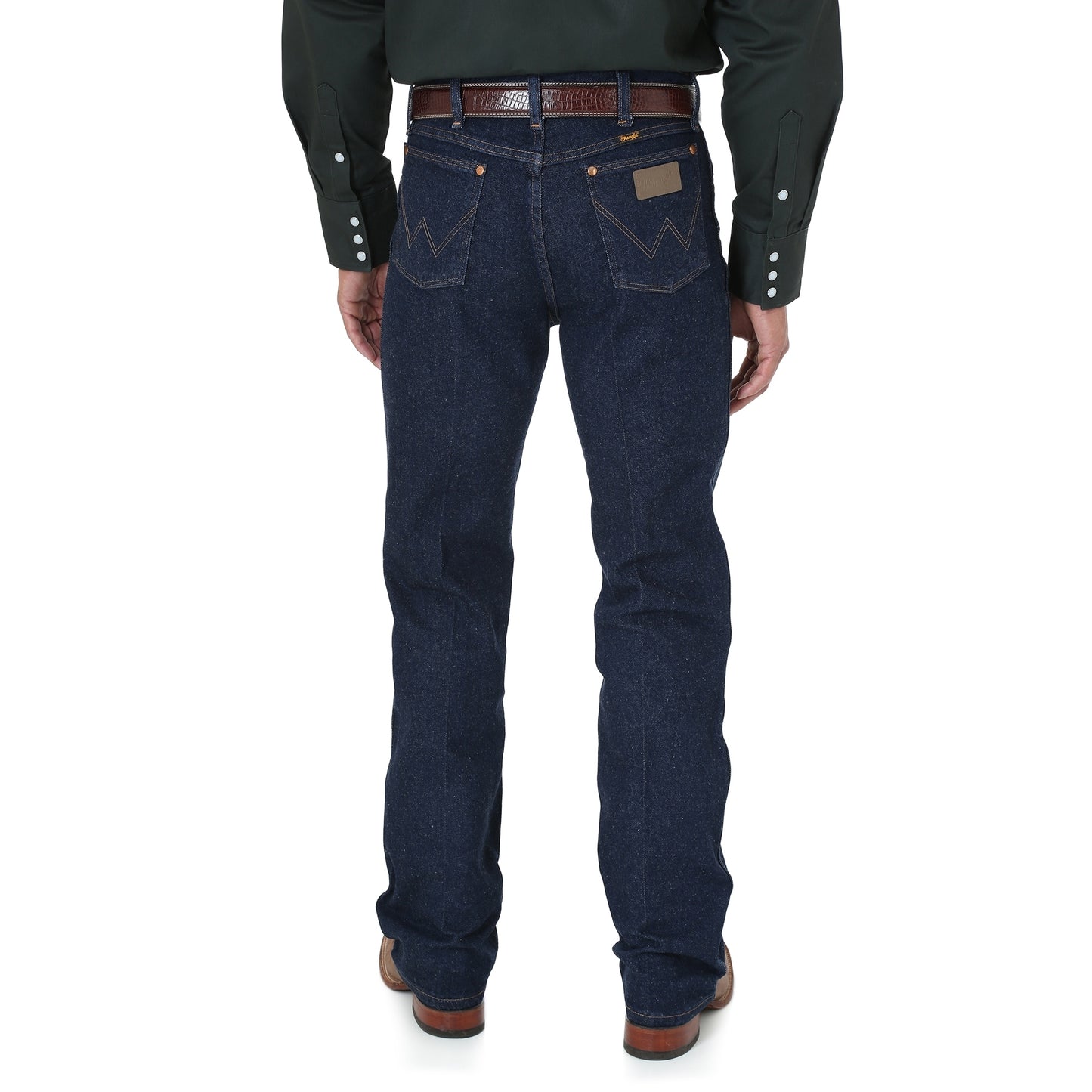 Mens Wrangler Regular Fit Cowboy Cut Stretch